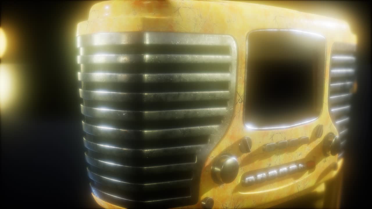 radio retro vintage a la antigua