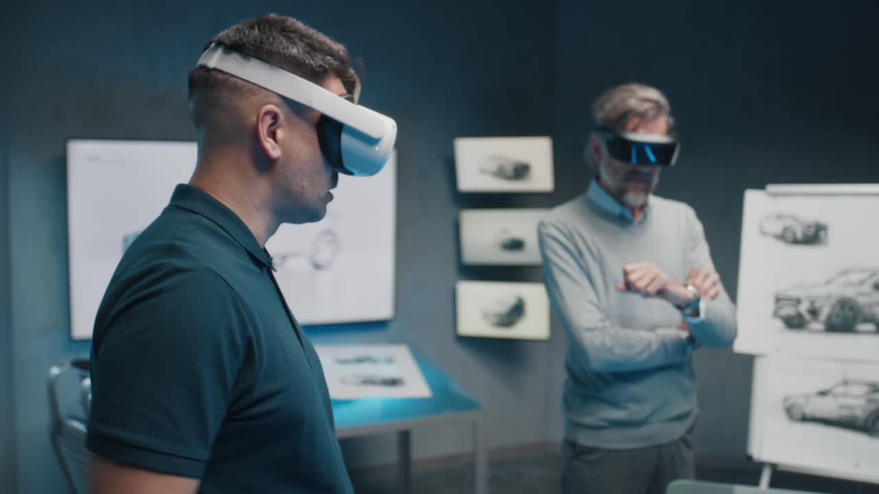 reunión de diseño de realidad virtual