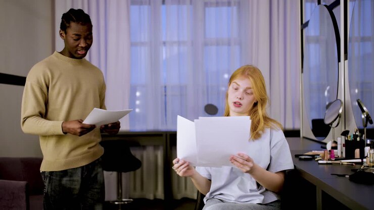 jeunes acteurs pratiquant