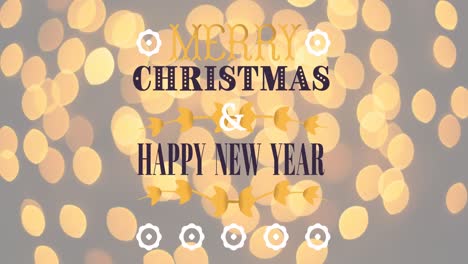 Animation-of-christmas-and-new-year-greetings-text-over-christmas-decoration