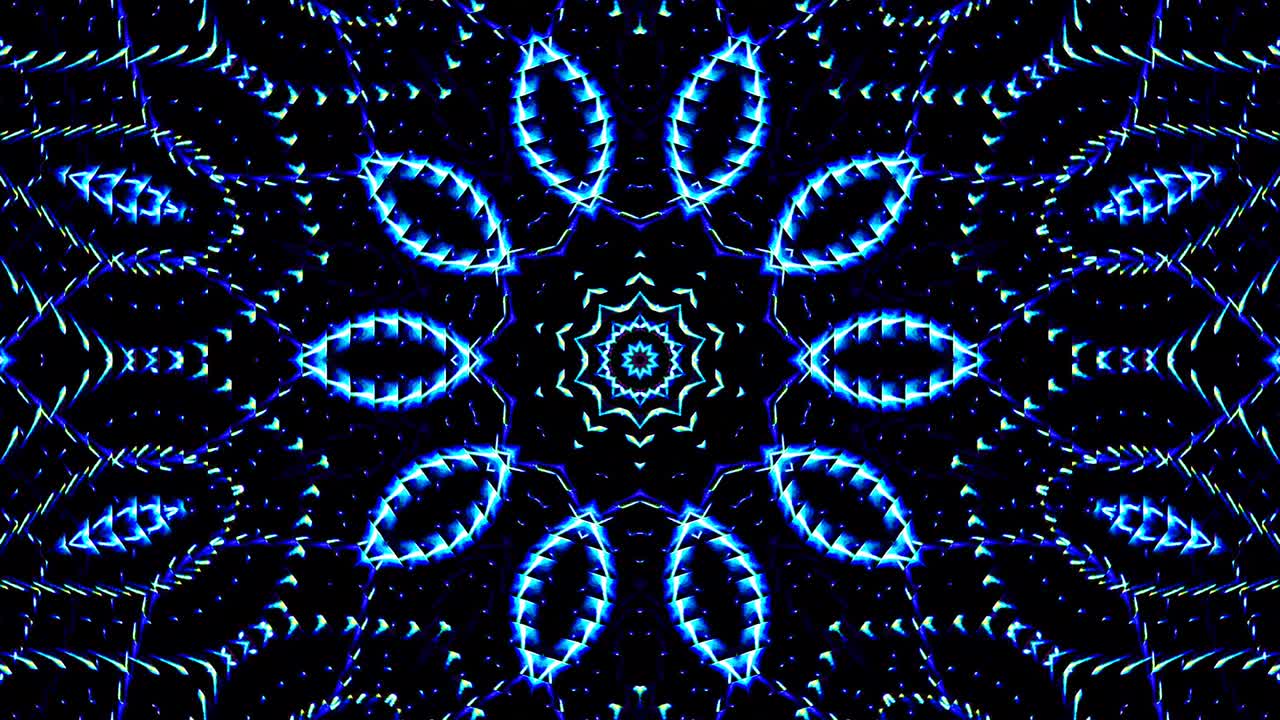 linee luminose luminose impostate movimento d'onda blu, colorate, su sfondo nero