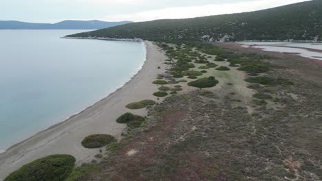 panorama del peloponeso: vistas aéreas de grecia