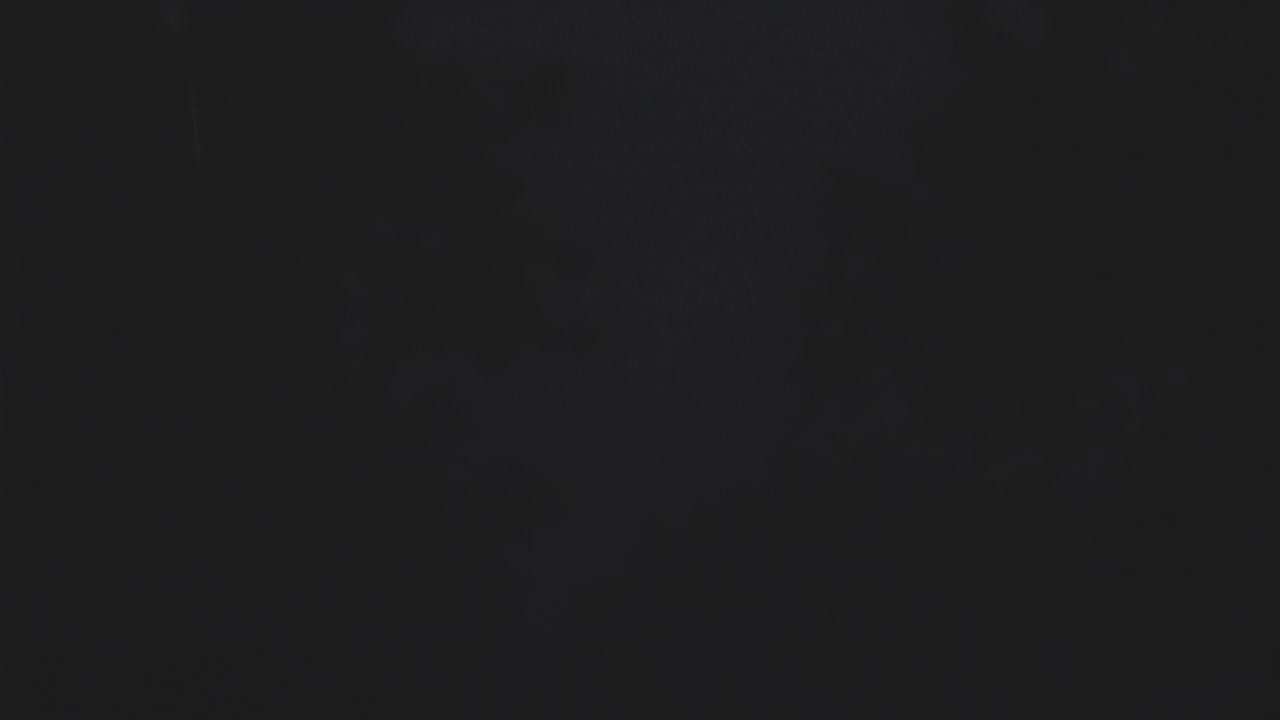 Pitch black rural night during heavy rainstorm