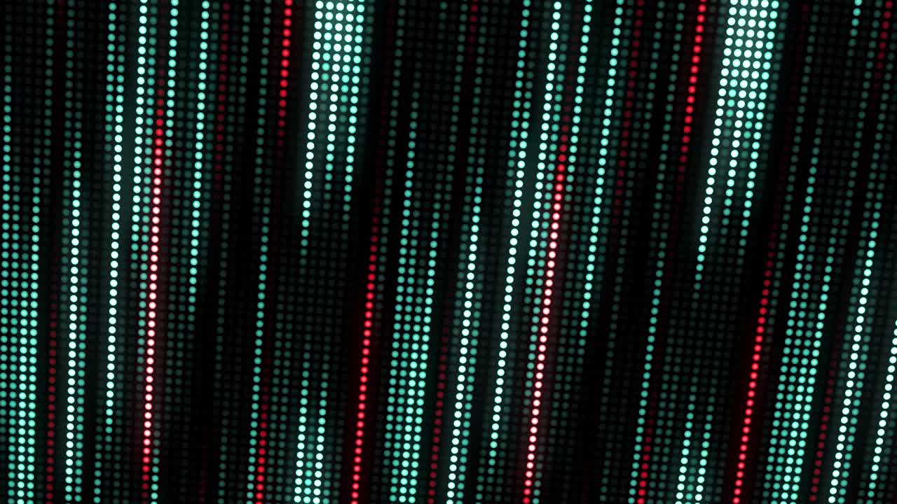 Modern abstract background with geometric lines and circles. The movement of particles in a given direction.