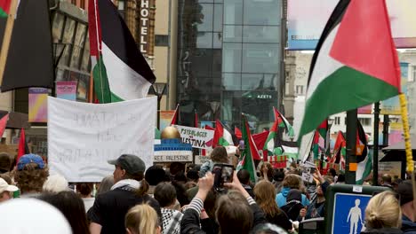 palestine protest march