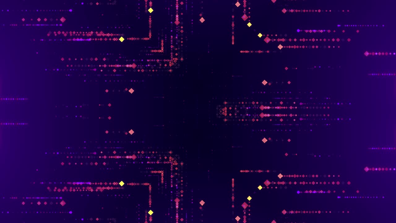 abstracto fuegos artificiales explosivos patrón de luz textura de fondo simétrico para el bucle vj.