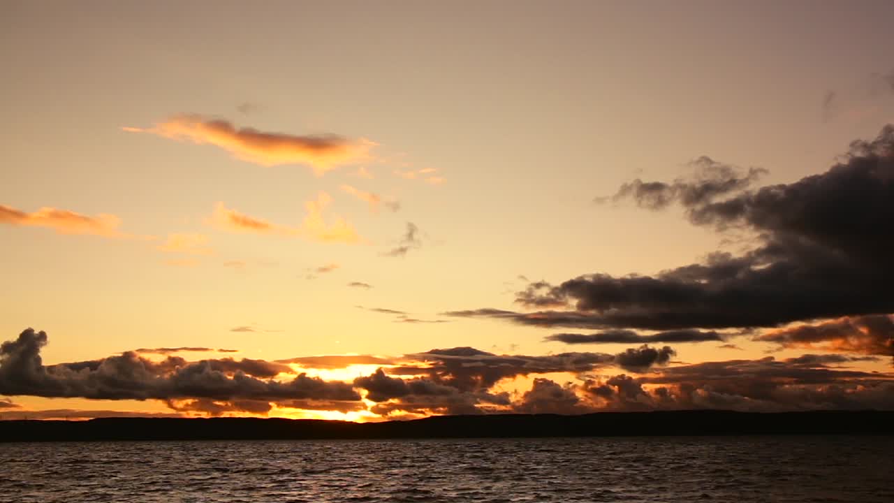 일몰 시간 경과