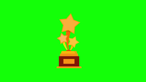 Achievement-Awards-icon,-success-.-loop-animation-with-alpha-channel.