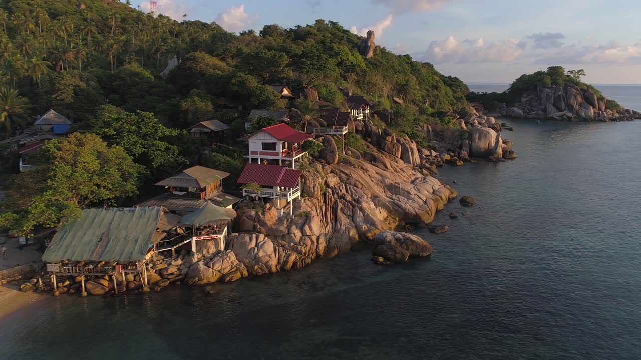 Golden Hour Aerial Seascape - Beauty of the Beach