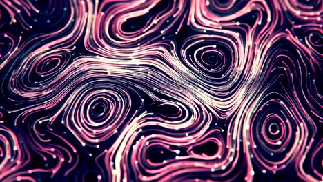 4k abstract neon swirls.