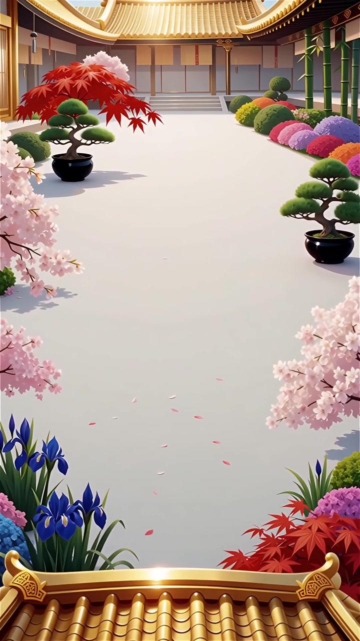 Sfondo Animato Cultura Giapponese 4K