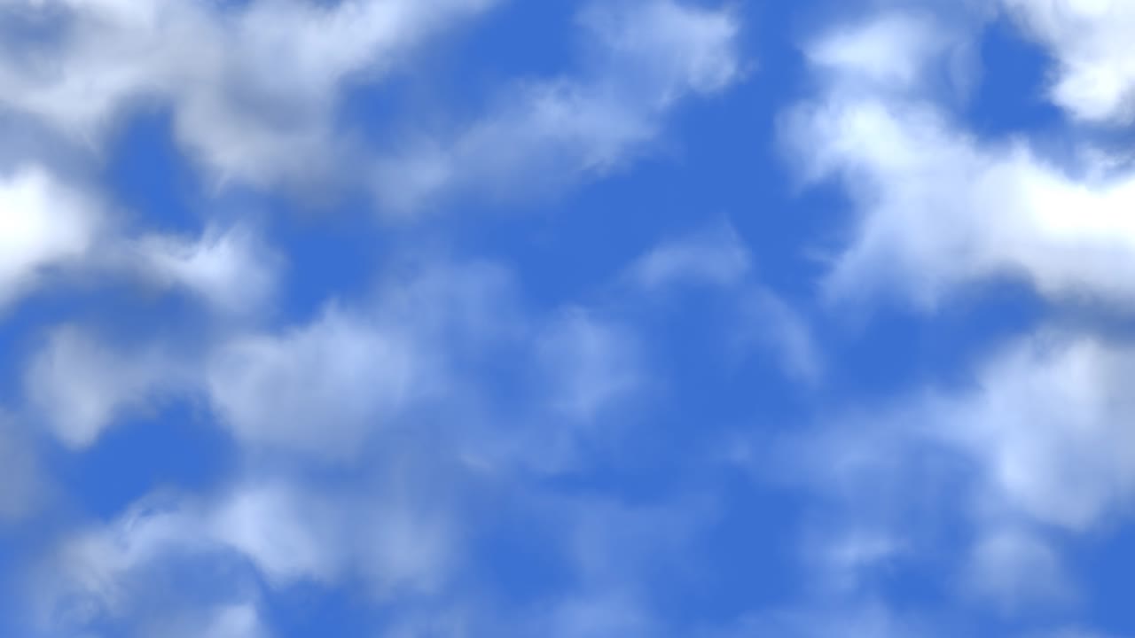 Moving clouds background. Seamless loop.