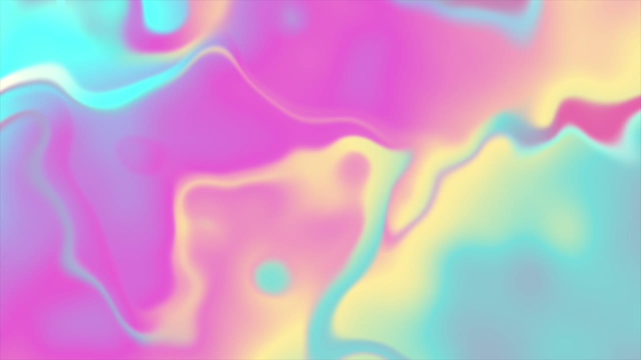 액체 홀로그래픽 포일 추상 모션 배경