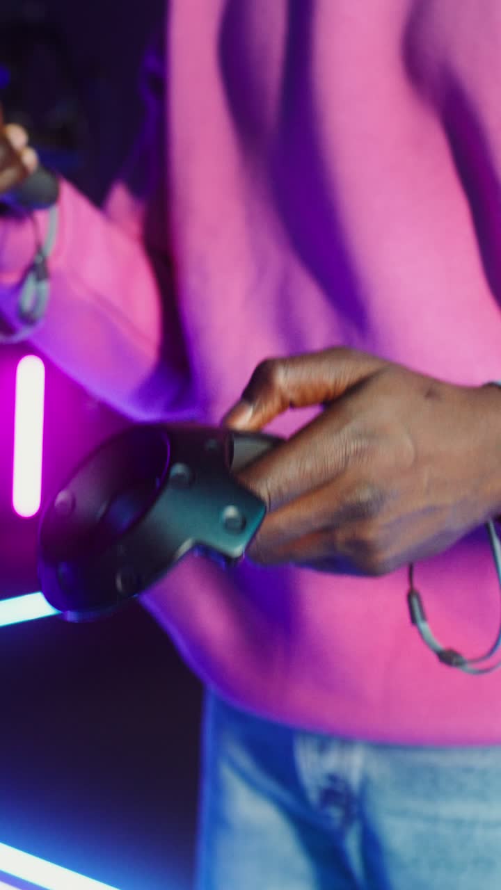 experiencia de juego en vr