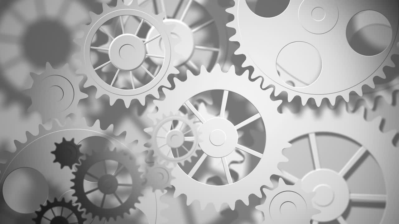 engranajes y ruedas giratorias