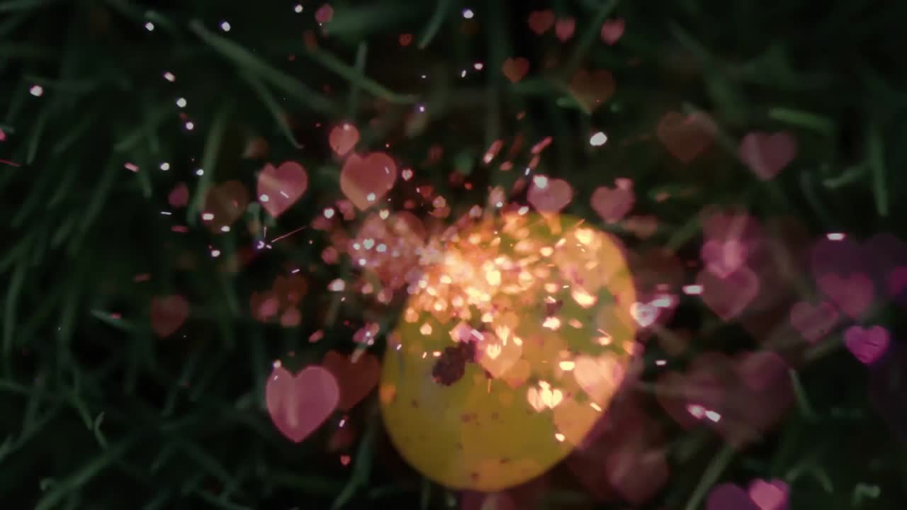 부활절 달 ⁇ 과 심장