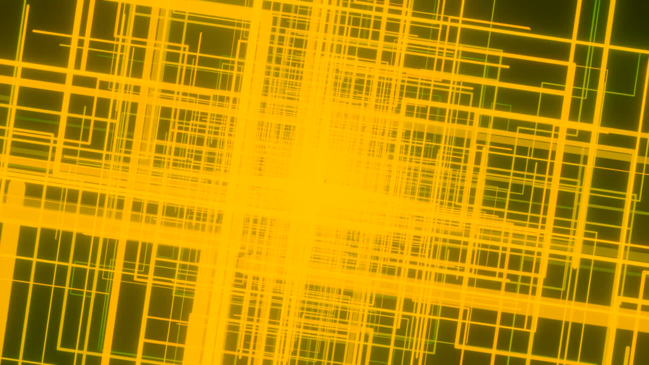 patrón de red de líneas brillantes abstractas