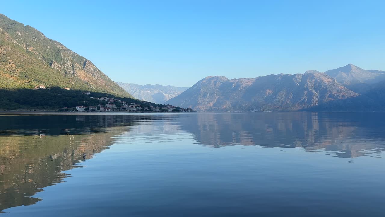 Bay of kotor montenegro summer balkan country balkans region mountains europe Adriatic city town