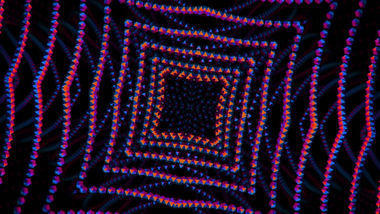 patrón geométrico abstracto con formas coloridas