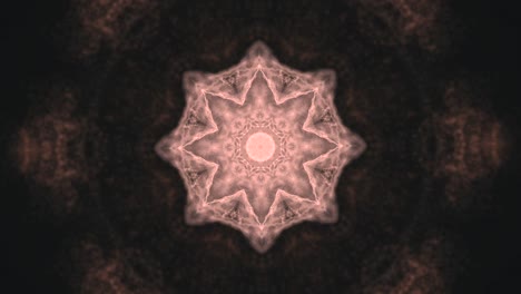 un fondo de video abstracto con una explosión intensiva de una estrella, lanzando chispas por todas partes.