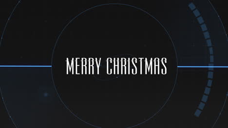 Feliz-Navidad-Con-Elementos-Hud-Y-Círculos
