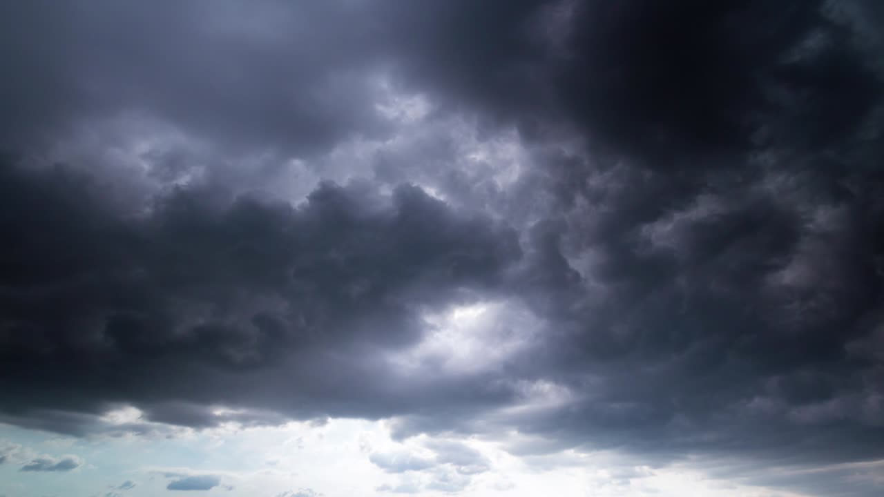 폭풍우 구름, 4k 타임 스