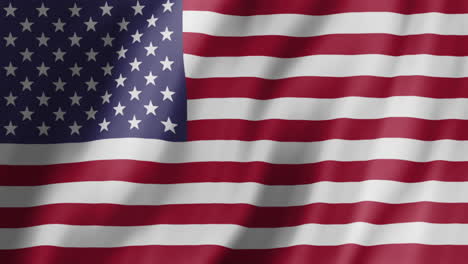 3d rendering of american flag, concept of 4th of july and independence day