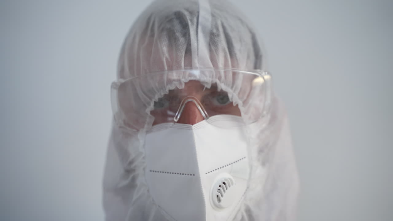 개인 보호 장비를 착용