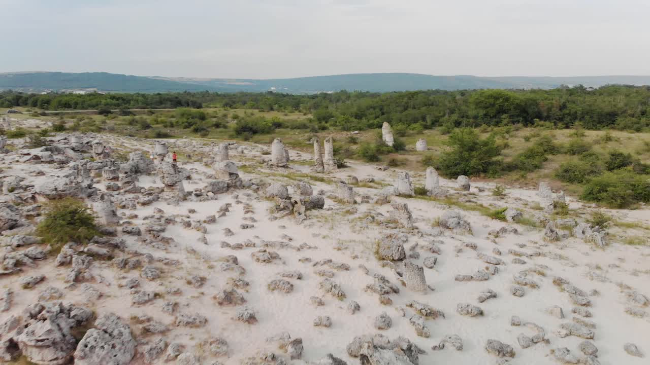 панорамный снимок древних руин, болгария