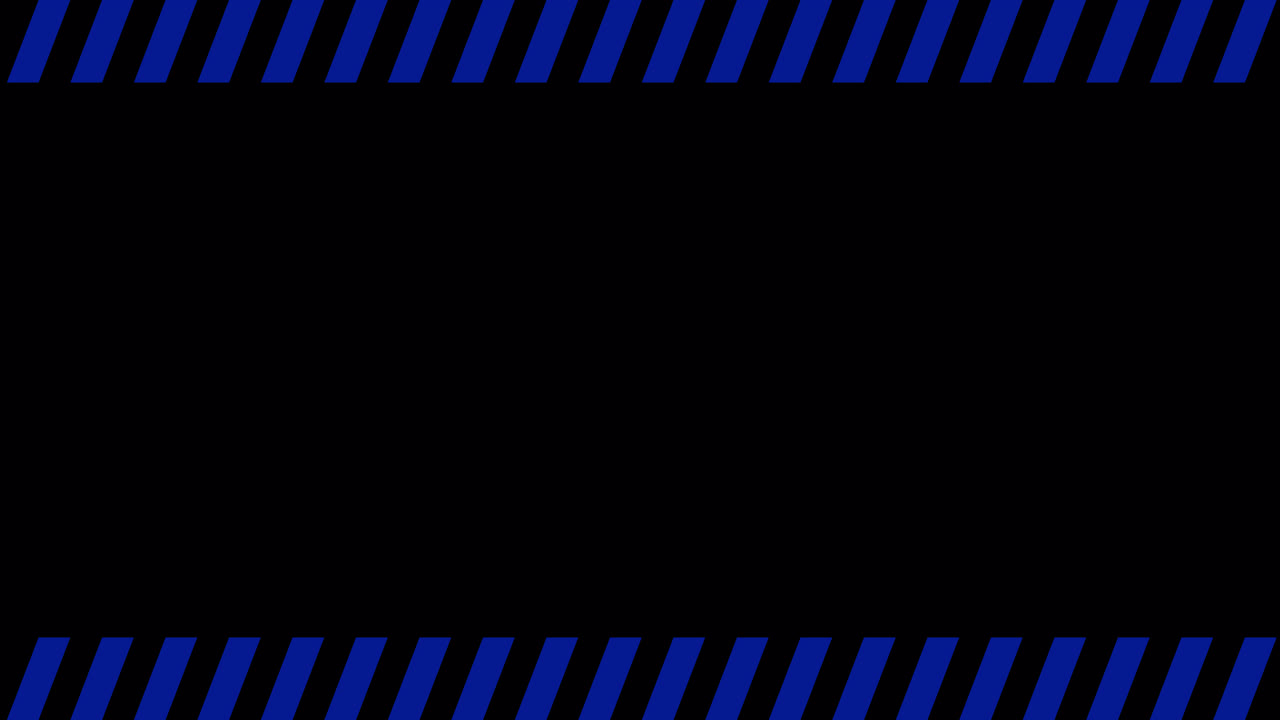 Abstract Blue and Black Striped Frame Background