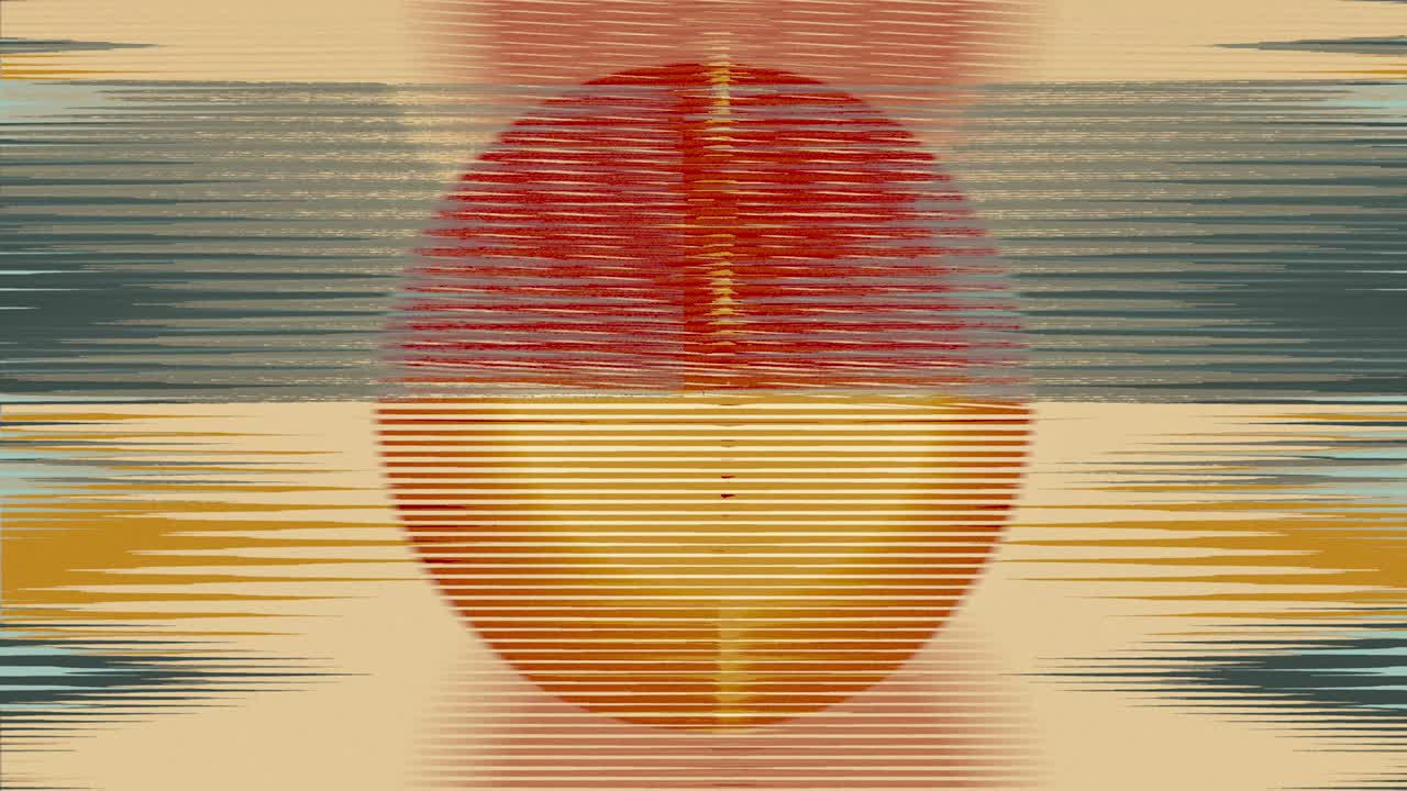 추상적인 배경 플리킹 원형 패턴