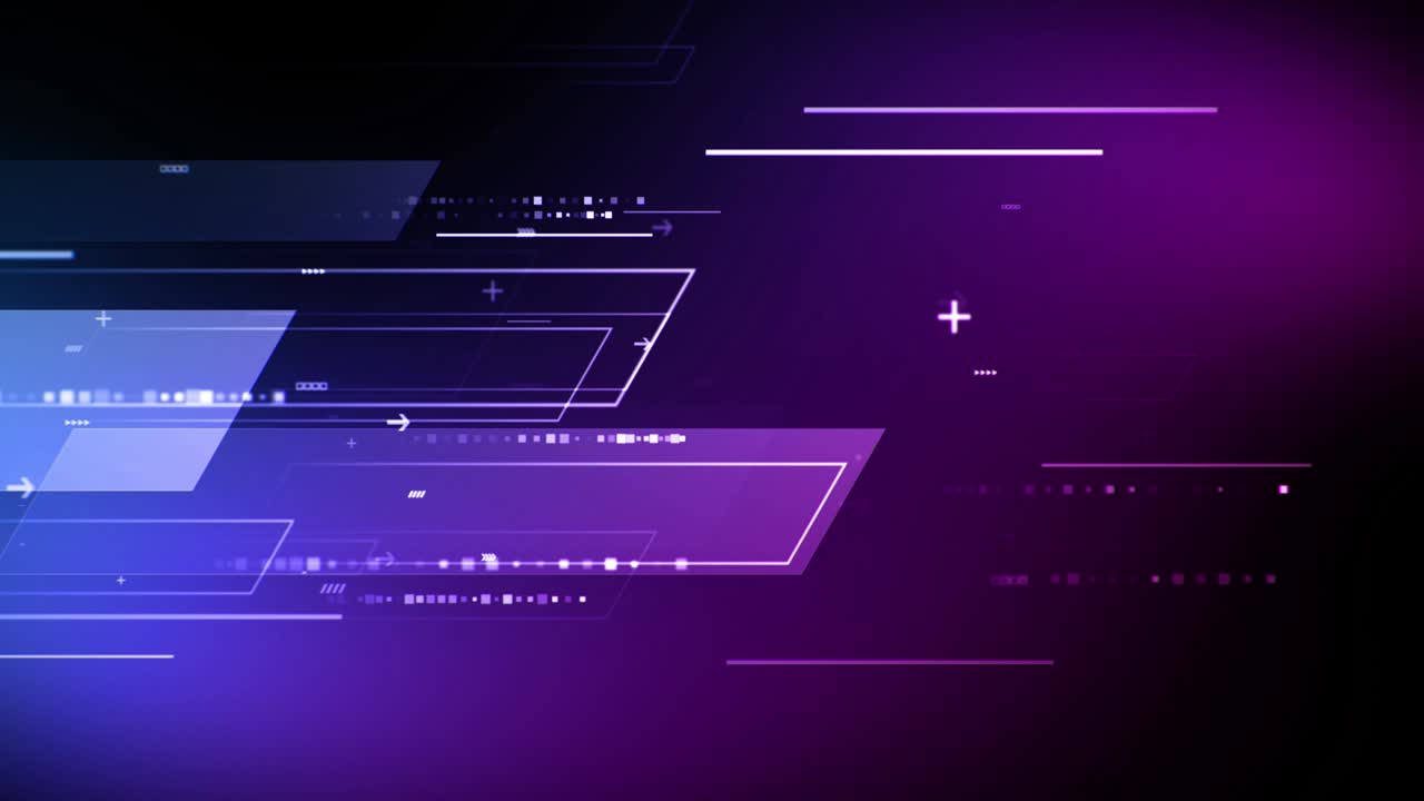 Abstract technology background with information flow.