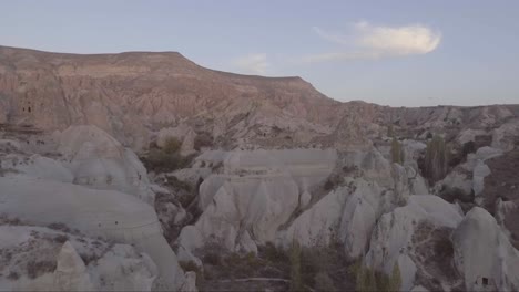 Aerial-of-tourists-riding-horses-horseback-riding-at-Cappadocia-Turkey-5