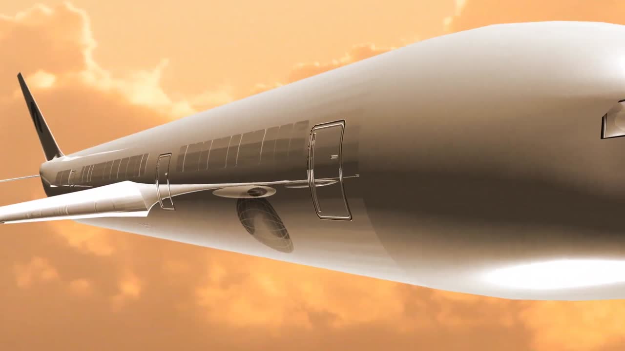 하늘을 날고 있는 비행기