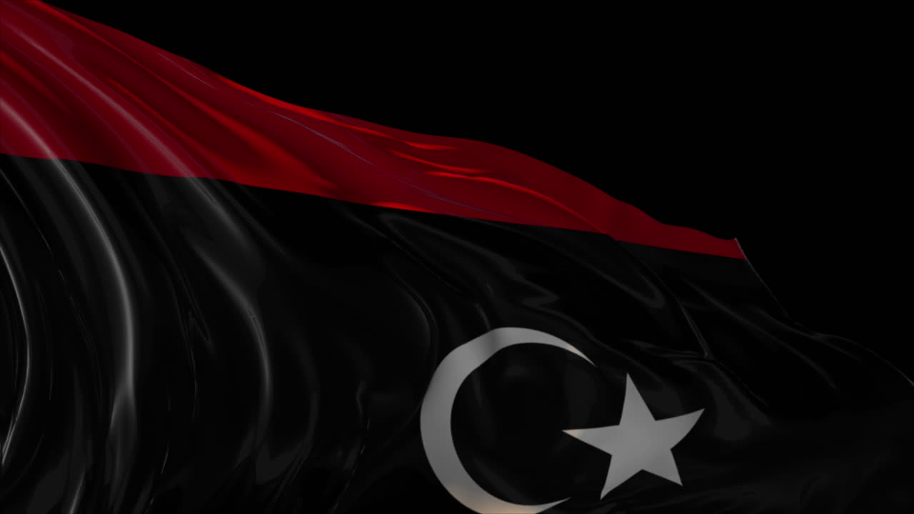 리비아의 발을 흔들고