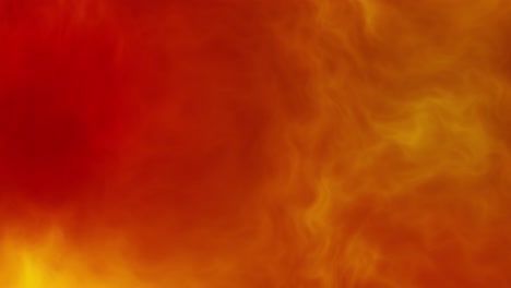 glowing heat abstract background - inferno symphony: a searing red hot fluid surface in motion