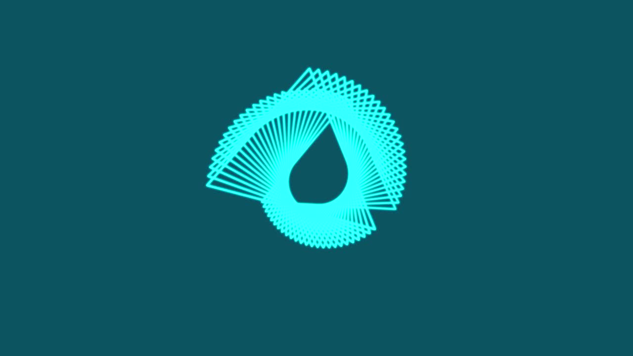 Disegno spirale geometrico astratto