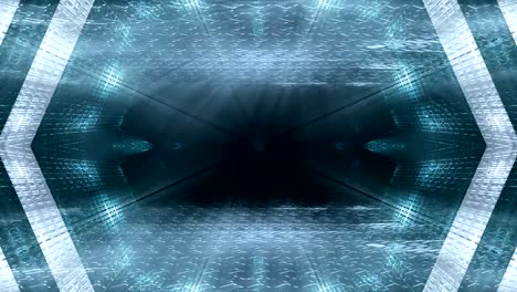 animación de fondo de luces azules