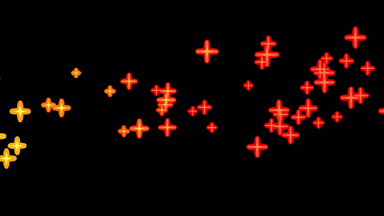 Burst star Particles. 1080p - 30 fps - Alpha Channel (1)