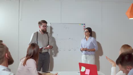 presentación de negocios