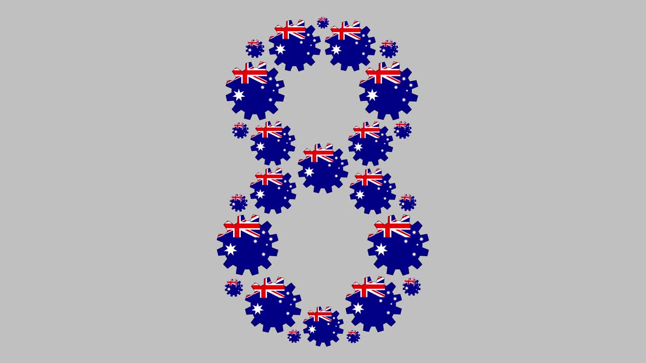 오스트레일리아 숫자 8