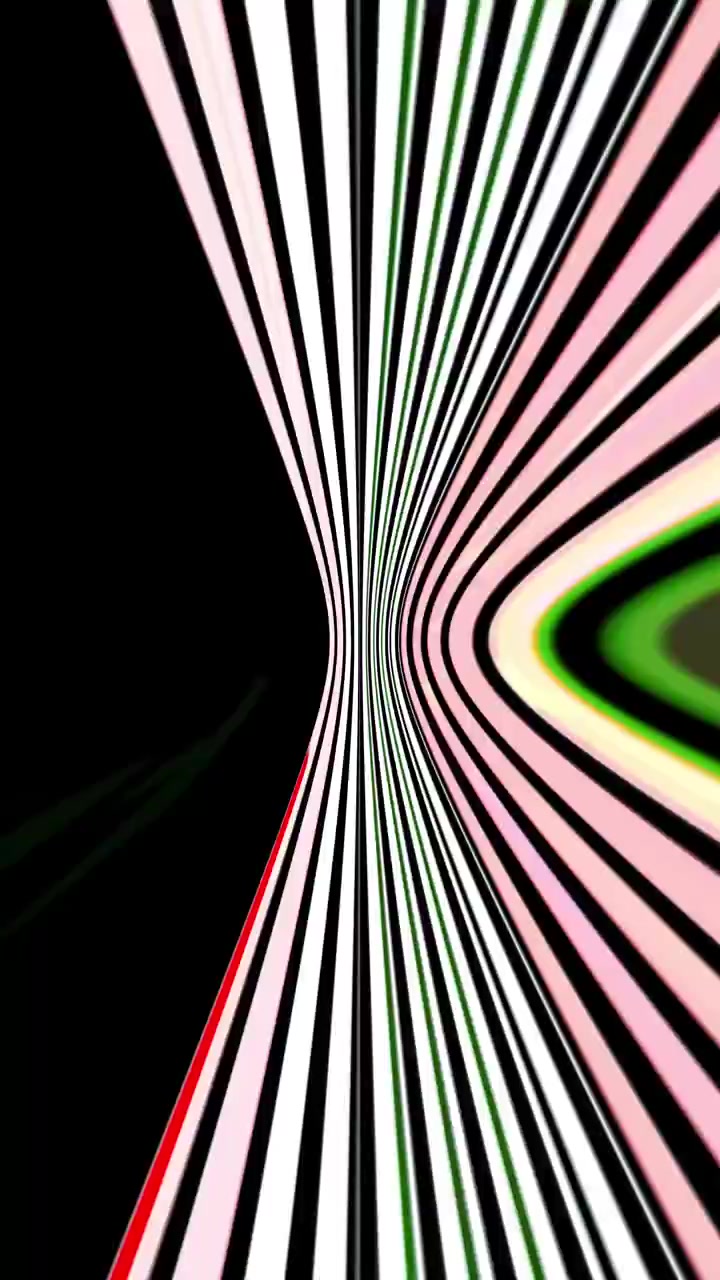 Abstrakt bevægelsesbaggrund med pulserende farverige geometriske linjer