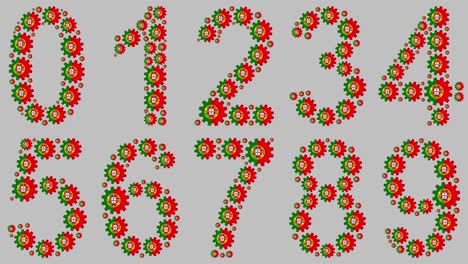 portuguese numbers set