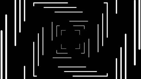 trazos blancos geométricos abstractos, líneas giratorias en espiral, fondo generado por computadora, fondo renderizado en 3d
