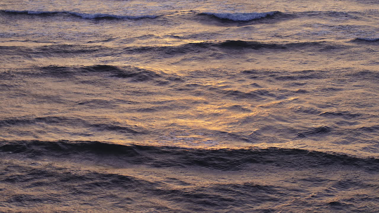 Sunset Ocean Waves