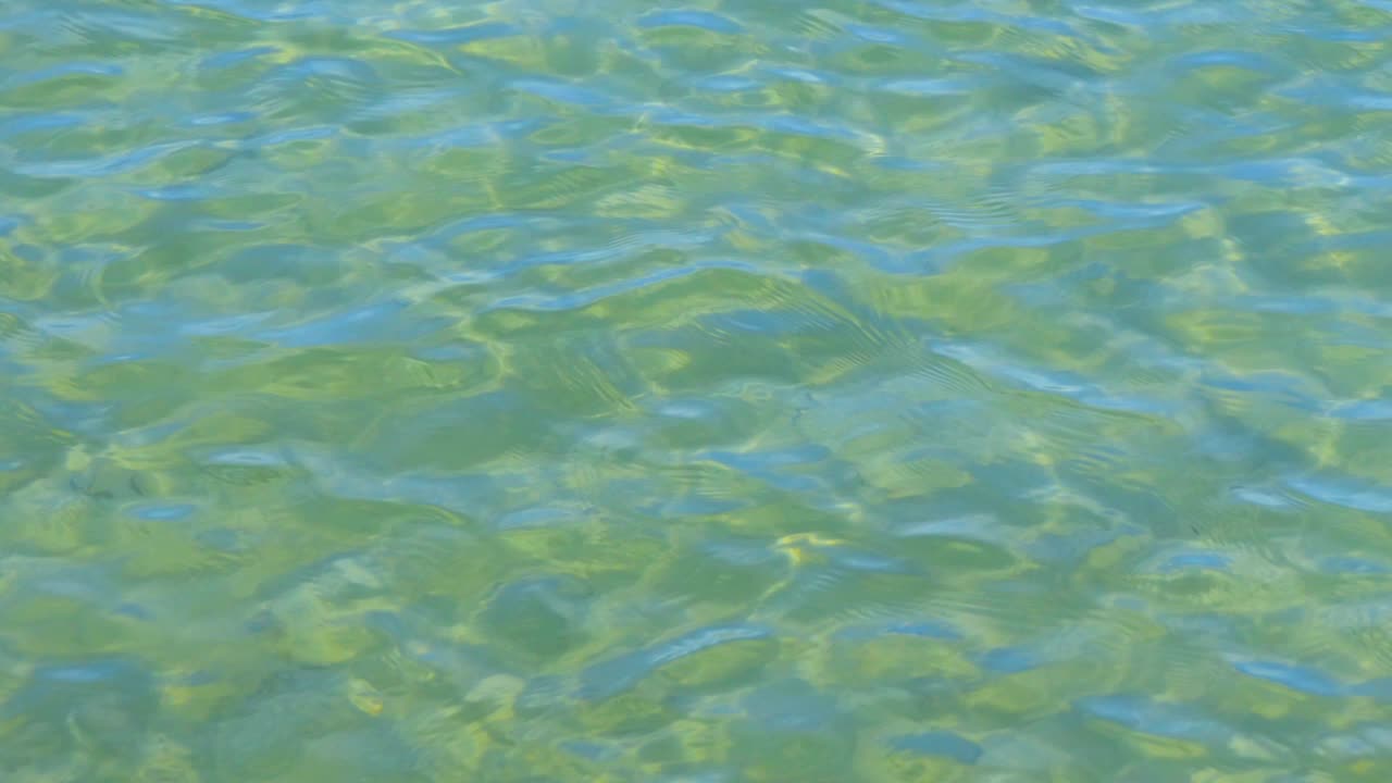 hermosa superficie de agua de mar azul. océano turquesa ondas de agua limpia superficie, hermoso espacio de copia de fondo. problemas ambientales, falta de agua potable, cambio climático, sequía, calentamiento global.