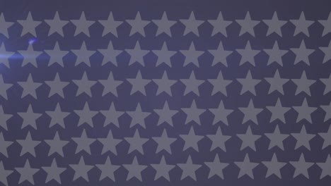 animation of grey stars on violet background