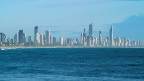 gold coast summer surf surfer city scape ocean timelapse by taylor brant film