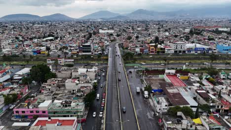 aerial view of a city in mexico