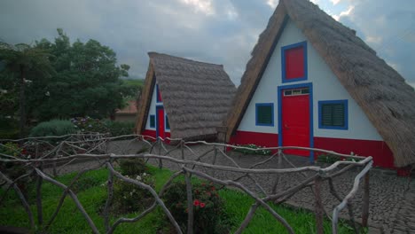 traditional-A-shaped-houses-in-Santana-in-Portugal-Madeira